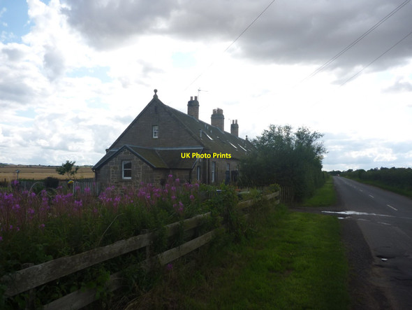 Photo 6"x4" Rural East Lothian : Roadside Cottages At Westfield, Near Haddington Haddington\/NT5173 c2014