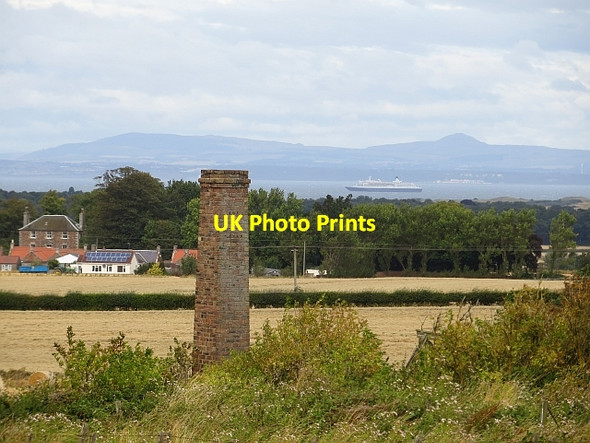 Photo 6"x4" Chimney near Camptoun Camptoun c2014