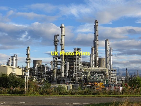 Photo 6"x4" Petrochemical installation, Grangemouth Grangemouth c2014