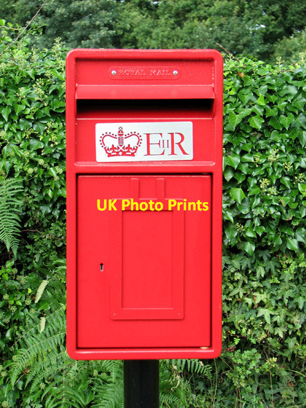 Photo 6"x4" Brand new postbox Bramerton c2014 P1