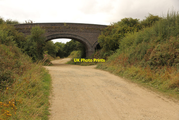 Photo 6"x4" Railway bridge near Witham on the Hill Toft\/TF0617 c2014