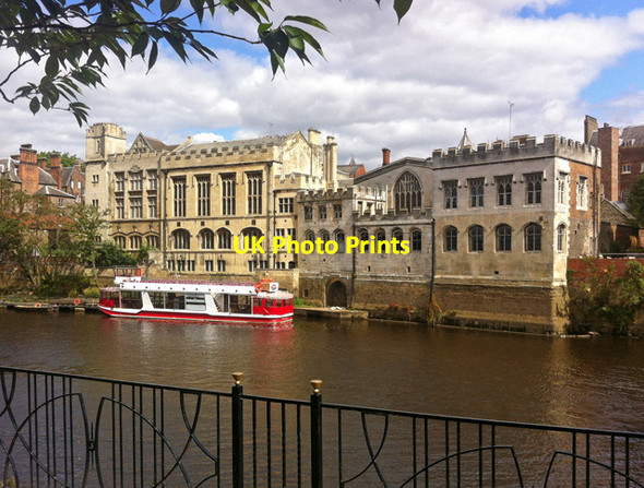Photo 6"x4" York Guildhall and the Ouse York\/SE5951 c2014