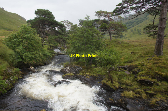 Photo 6"x4" Uisge Misgeach in Gleann Innis an Locichel Beinn Dubh an Iaruinn c2014