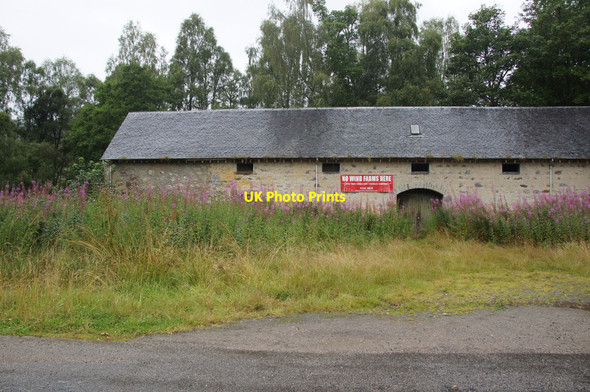 Photo 6"x4" Anti-windfarm sign on a barn at Balcladaich, Tomich Tomich\/NH3027 c2014