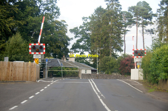 Photo 6"x4" Level crossing at Murthly Murthly c2014