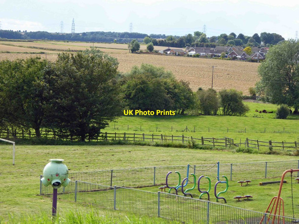 Photo 6"x4" Playground at Little Smeaton Little Smeaton\/SE5216 c2014