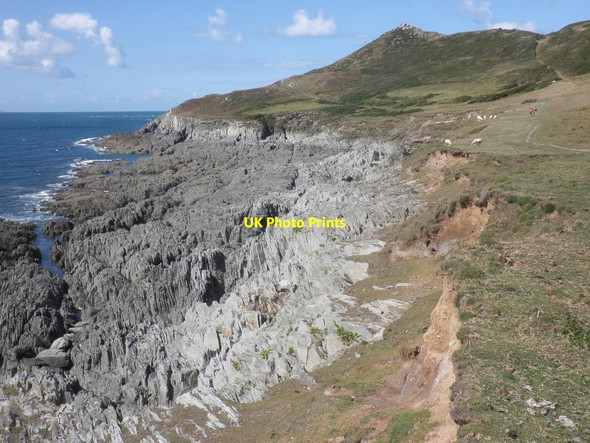 Photo 6"x4" Morte Bay Mortehoe c2014