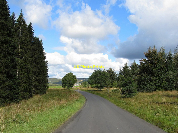 Photo 6"x4" Road to Saughtree near Deadwater Kielder c2014