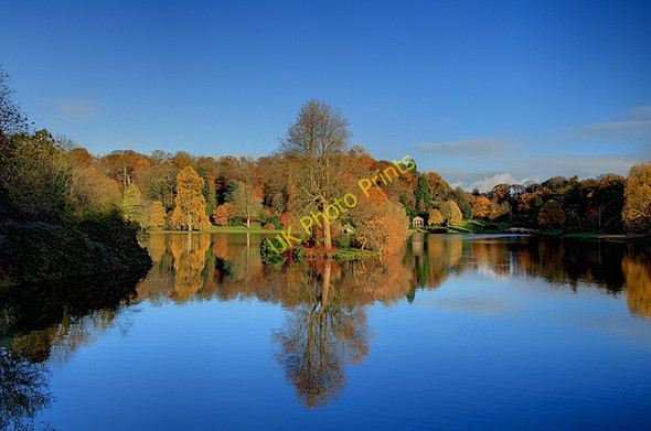 Photo 6"x4" Autumn Colours - Stourhead Stourton\/ST7734 c2008