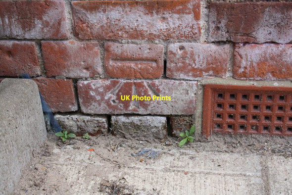 Photo 6"x4" Benchmark on Shinfield Infants School Schoolgreen c2014