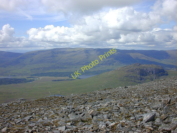 Photo 6"x4" View northwest from Beinn a' Chlachair Beinn a' Chlachair c2005