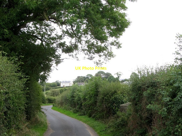 Photo 6"x4" Farmhouse above the Eelwire Road Ballyward c2014