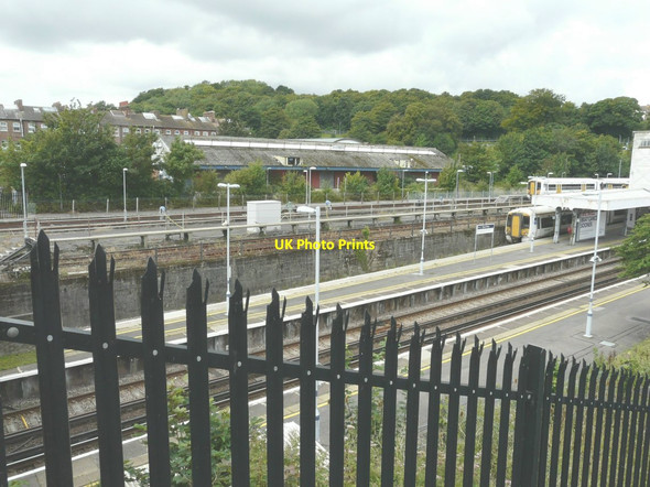Photo 6"x4" Looking west-northwest over Dover Priory Station Dover\/TR3141 c2014