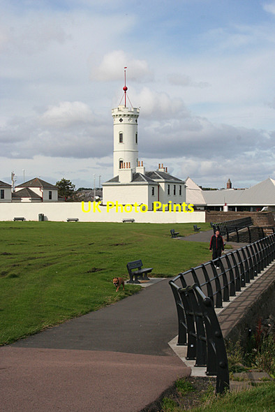 Photo 6"x4" Signal Tower from Inchcape Park Arbroath c2014
