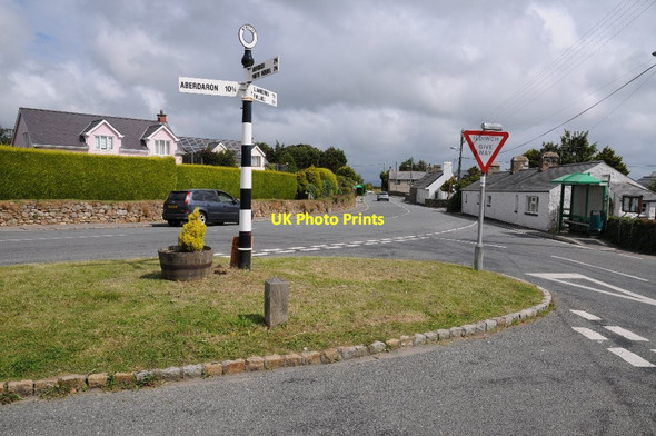 Photo 6"x4" Road junction in Mynytho Mynytho c2014