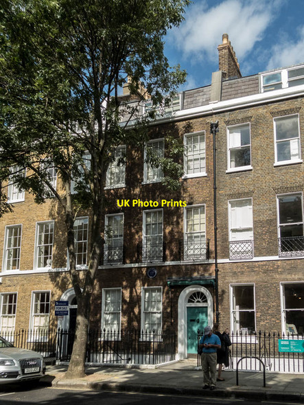 Photo 6"x4" Charles Dickens Museum, Doughty Street, London WC1 London c2014