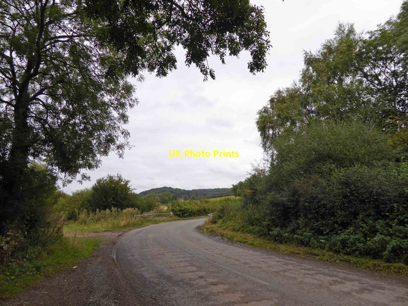 Photo 6"x4" Right angle bend ahead on minor road near Kirklington Kirklington\/SK6757 c2014