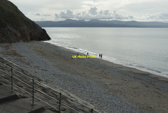 Photo 6"x4" Criccieth Beach Criccieth c2014