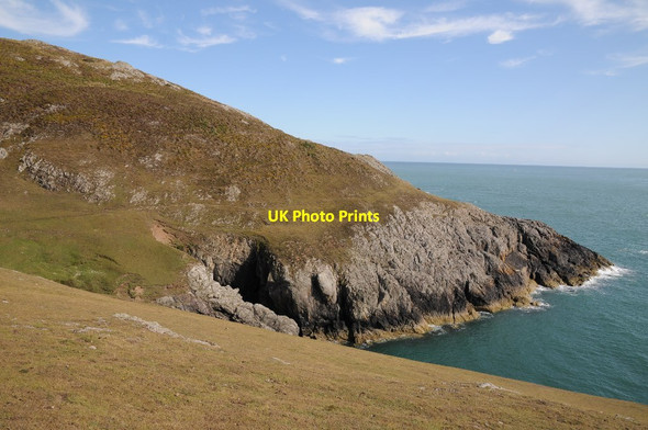 Photo 6"x4" Coast below Mynydd y Gwyddel Uwchmynydd c2014