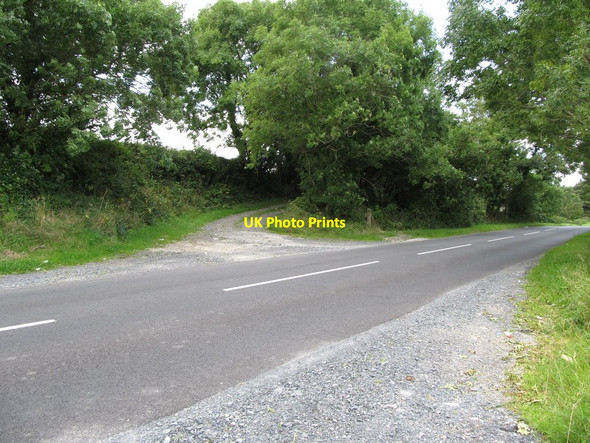 Photo 6"x4" Farm drive entrance on the Ballyhornan Road Bishops Court\/J5642 c2014