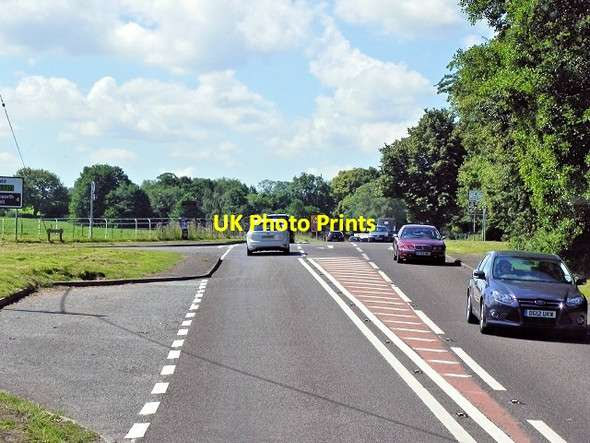 Photo 6"x4" A34, Siddington Crossroads Siddington\/SJ8471 c2014