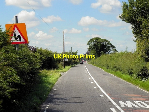 Photo 6"x4" Spark Lane (A534) Arclid c2014