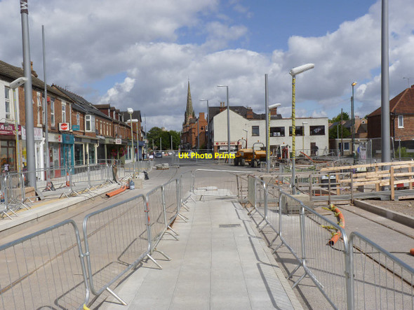 Photo 6"x4" Chilwell Road tram stop Beeston\/SK5236 c2014
