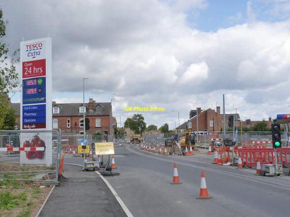 Photo 6"x4" Middle Street atUnion Street Beeston\/SK5236 c2014