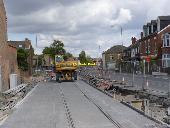 Photo 6"x4" Middle Street at Willoughby Street Beeston\/SK5236 c2014
