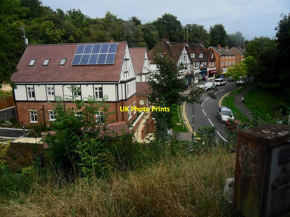 Photo 6"x4" Overlooking Lower Barn Road, Riddlesdown Purley c2014