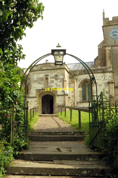 Photo 6"x4" The path to St Mary the Virgin church Ashbury\/SU2685 c2014