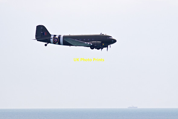 Photo 6"x4" Bournemouth Air Festival 2014 - C-47 Dakota Bournemouth c2014