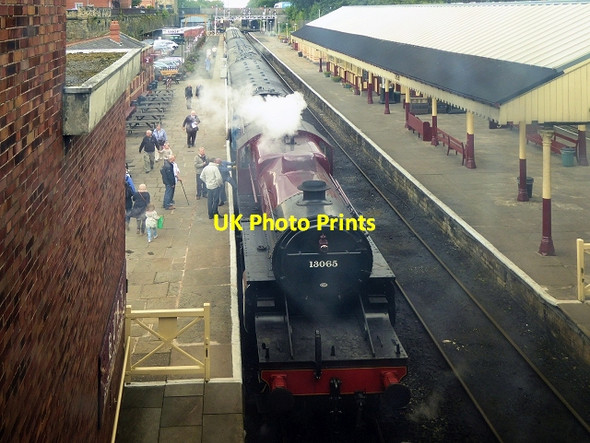 Photo 6"x4" LMS Hughes Crab at Bolton Street Station Bury\/SD8010 c2014