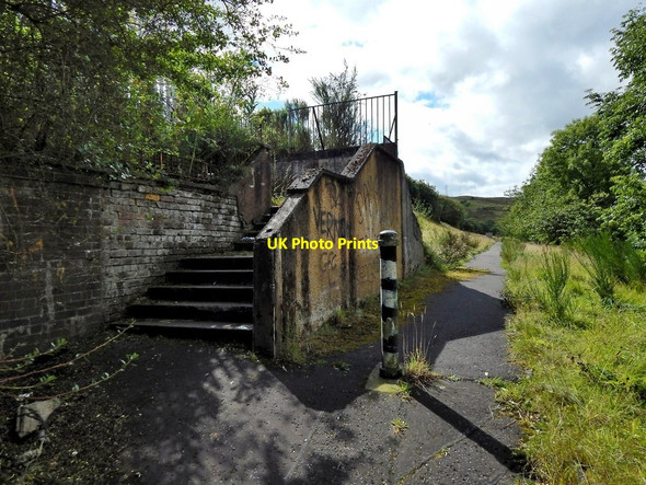 Photo 6"x4" Path above Woodstock Road Greenock\/NS2776 c2014