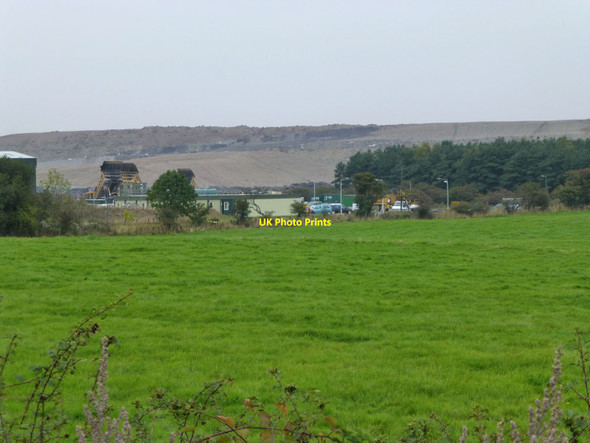 Photo 6"x4" Butterwell Coal Disposal Depot Linton\/NZ2691 c2014