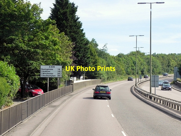 Photo 6"x4" Greenham Road (A339), Newbury Newbury\/SU4767 c2014