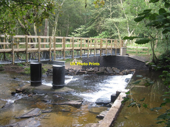 Photo 6"x4" New bridge over the River Don at Deepcar Finkle Street c2014