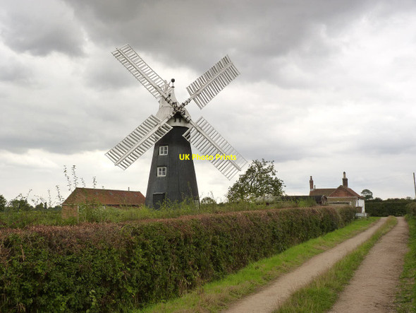 Photo 6"x4" North Leverton windmill North Leverton with Habblesthorpe c2014
