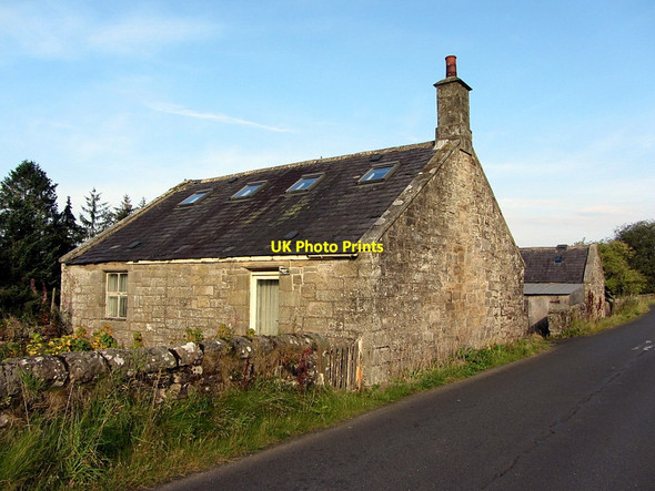 Photo 6"x4" Kerseycleuch Bridge Cottage Kielder c2014