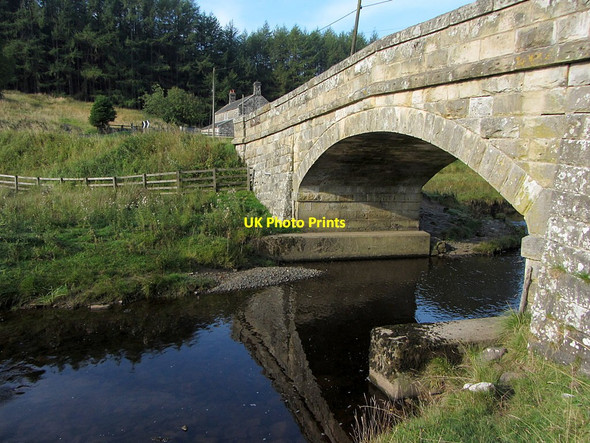 Photo 6"x4" Kerseycleuch Bridge Kielder c2014