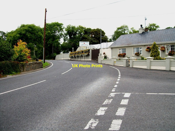 Photo 6"x4" The B30 at its junction with Carrive Road at Silverbridge Creggan\/H9316 c2014