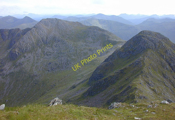Photo 6"x4" The Five Sisters ridge south of Sg\u00c3\u00b9rr Fhuaran Sg\u00f9rr Fhuaran c2005