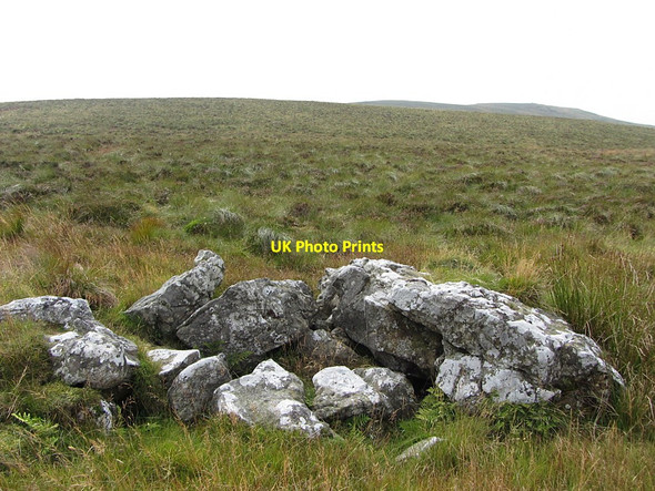 Photo 6"x4" Rock outcrop on Larriston Fells Larriston c2014