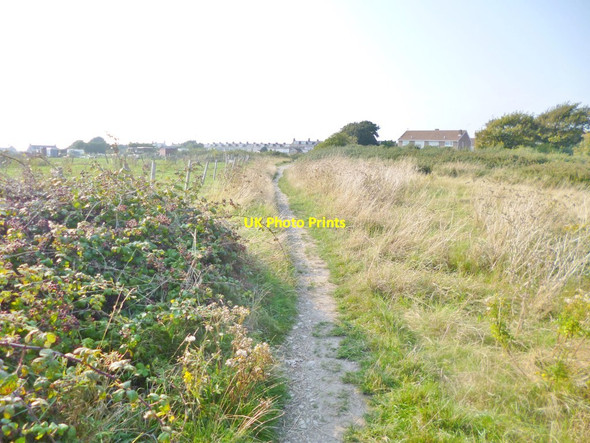 Photo 6"x4" Grove, footpath Fortuneswell c2014