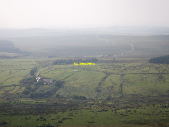 Photo 6"x4" View West From Brown Willy Tolborough c2014