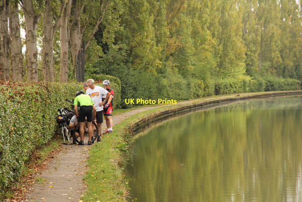 Photo 6"x4" Grand Union Canal Milton Keynes c2014