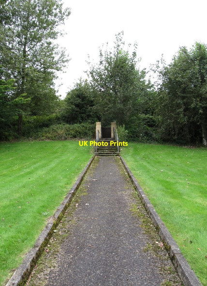 Photo 6"x4" Rear gate of Our Lady Queen of Peace, Aughanduff Cullyhanna c2014