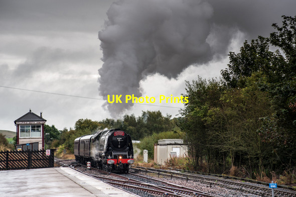 Photo 6"x4" Duchess of Sutherland at Hellifield Hellifield c2014