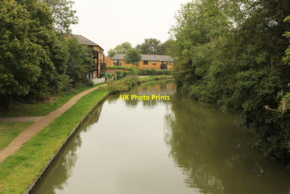 Photo 6"x4" Grand Union Canal New Bradwell c2014