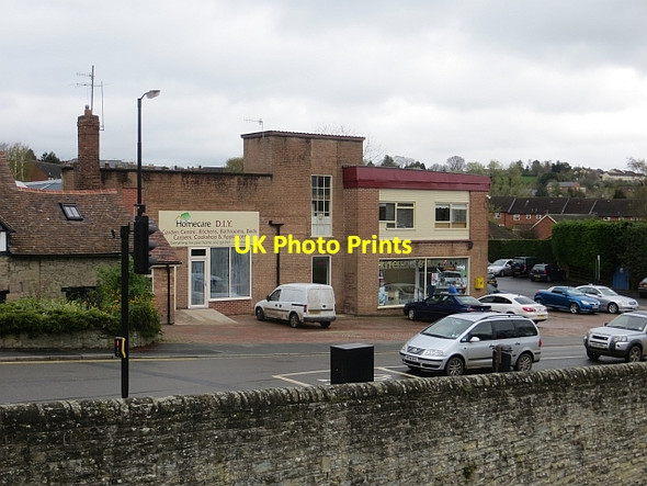 Photo 6"x4" Site of Temeside Garage Ludlow c2014